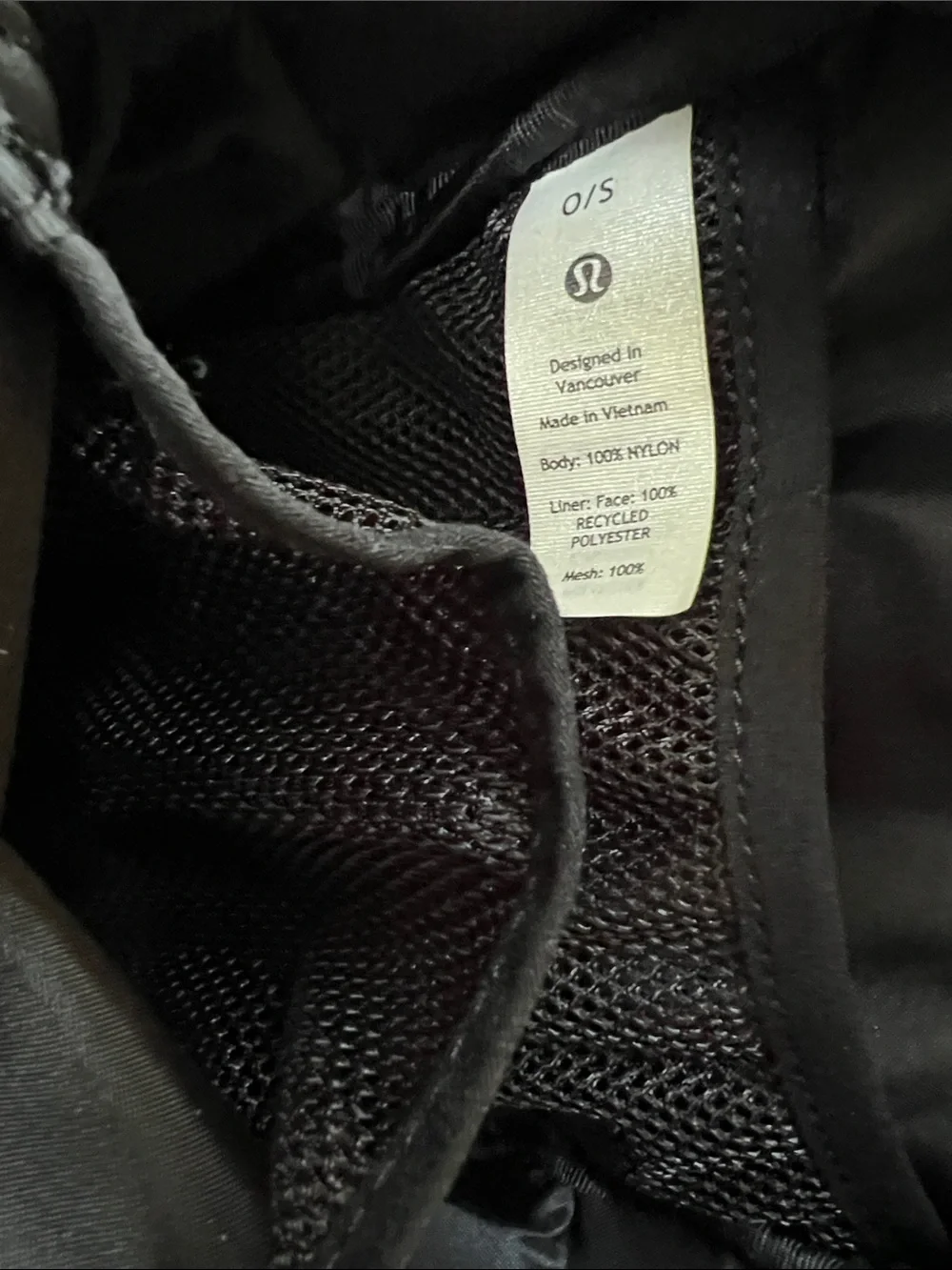 Athleta City Adventurer Backpack Micro black with silver zippers